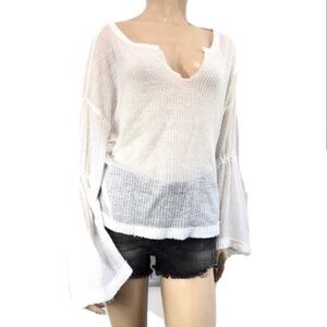 WE THE FREE boho pasent with Bell Sleeves